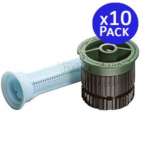 Lot de 10 Buses Rain Bird 8 VAN pour Diffuseurs d'Irrigation | Arroseurs de Jardin à Angle Réglable | Portée 2,4 Mètres