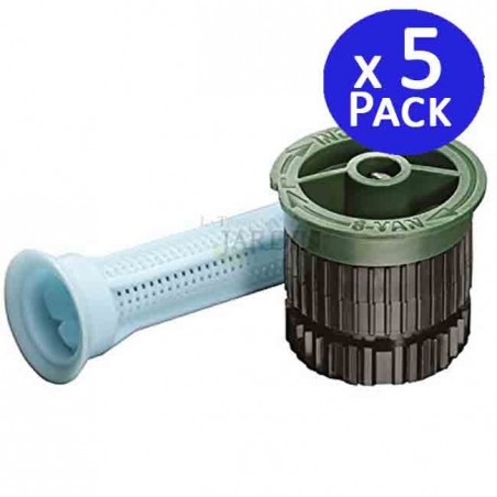 Lot de 5 Buses Rain Bird 8 VAN pour Diffuseurs d'Irrigation | Arroseurs de Jardin à Angle Réglable | Portée 2,4 Mètres