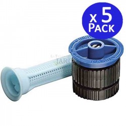5 Stück Rain Bird 10 VAN Sprühdüse für Bewässerungssprinkler | Einstellbarer Winkel | Reichweite 3 Meter