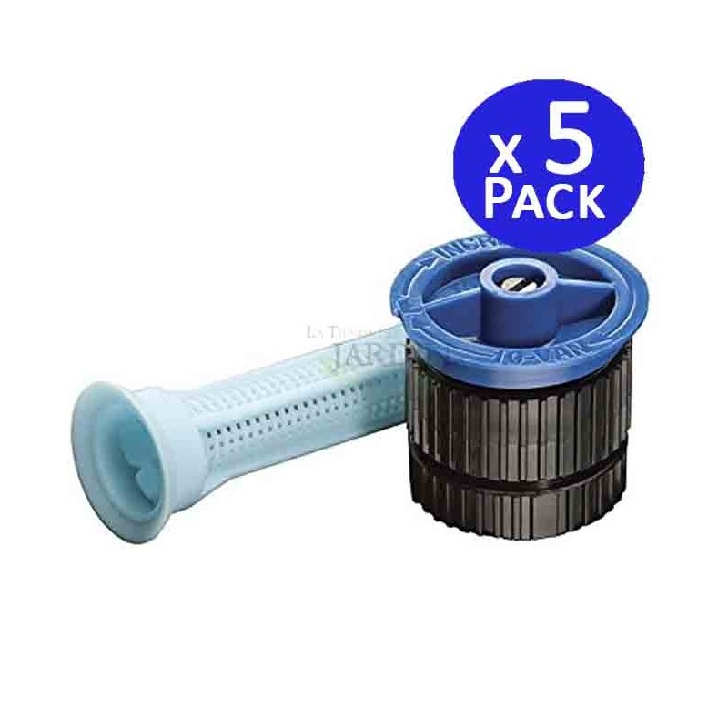 Set di 5 Ugello Rain Bird 10 VAN per Diffusori di Irrigazione | Irrigatori da Giardino con Angolo Regolabile | Raggio 3 Metri