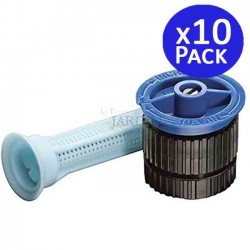 Lot de 10 Buse Rain Bird 10 VAN pour Diffuseurs d'Irrigation | Arroseurs de Jardin à Angle Réglable | Portée 3 Mètres