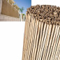 Valla de Cañizo Bambu 2x5 metros | Cañizo entero Jardin natural | Cerramiento de Bambu 95% Ocultación | Valla de Bambu