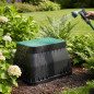 Arqueta de Riego Jardin 640x500x300 mm | Arqueta riego rectangular para Electroválvulas o Riego Enterrado