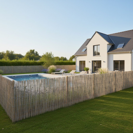 Cañizo Bambu Entero 1,5x5 metros