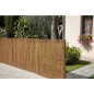 Spanischer Naturgeflechtzaun 1,5 x 5 m, 85 % Verdeckung