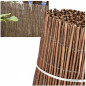 Dickwandiger Weidenzaun 2 x 3 Meter | Natürlicher Gartenzaun aus Schilf | Weidenzaun mit 85 % Sichtschutz | Dekorativer Zaun Dickwandiger Weidenzaun 2 x 3 Meter | Natürlicher Gartenzaun aus Schilf | Weidenzaun mit 85 % Sichtschutz | Dekorativer Zaun