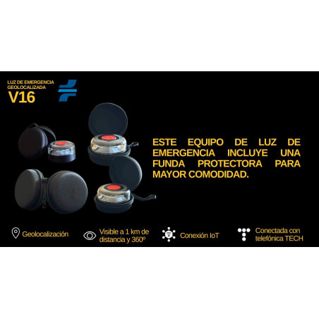 Luz de Emergencia coche V16 Homologada DGT