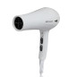 White Orbegozo Hotel Hairdryer.  Power 1,800-2,000 W. 2 speed powers.  3 temperature levels.