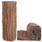 GITTER 1 x 3 m, 100%ige Sichtschutz mit rustikaler Besenginster.
