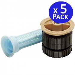 5 Stück Rain Bird 18 VAN Sprühdüse für Bewässerungssprinkler | Einstellbarer Winkel | Reichweite 5,2 Meter