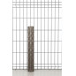 Anthrazitgraues Verdeck 150x200 cm | Panelflex Terrassengarten PE | Dekorative Zaunverdeckung 95 %