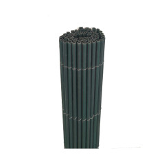 Artificial wicker fence 1 x 3 meters, green color 1,300 gr/m2, 90% concealment.