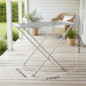 Stendibiancheria elettrico | Stendibiancheria pieghevole con 6 barre, 100 W | Stendibiancheria estensibile 55x75x95 cm | Stendib