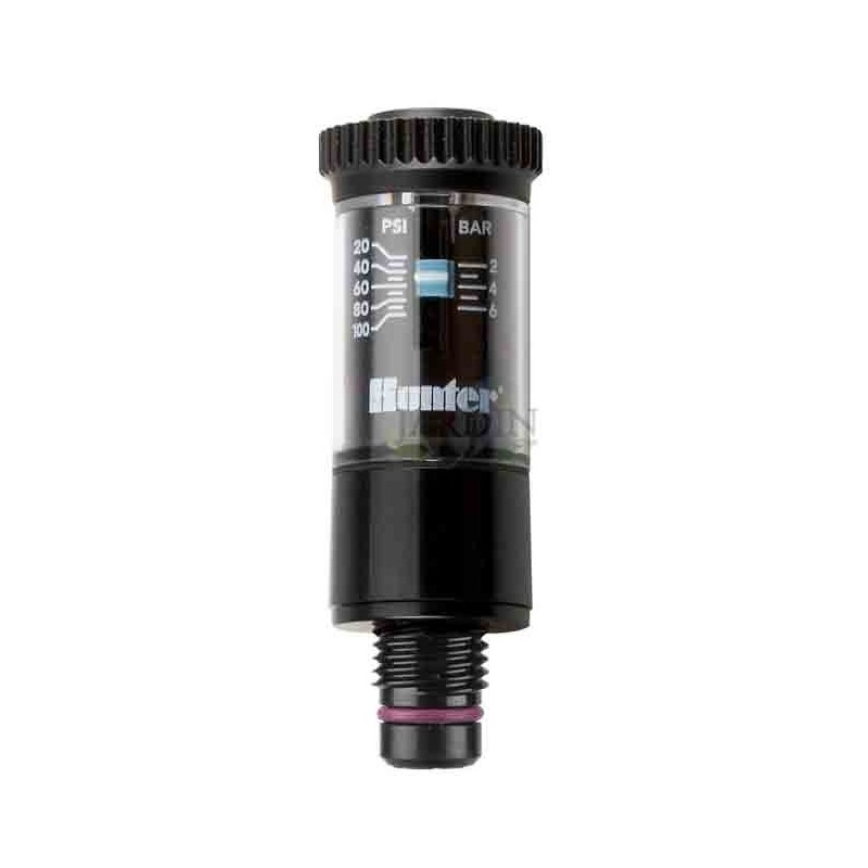 Regulador de presión Hunter Accu-Sync ajustable | Optimiza el flujo de agua en sistemas de riego Regulador de presión Hunter Accu-Sync ajustable | Optimiza el flujo de agua en sistemas de riego