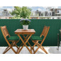 Canniccio PVC Recinzione recinto Balcone frangivento 2 x 5 m, verde, per Giardini e Balconi, Frangivento