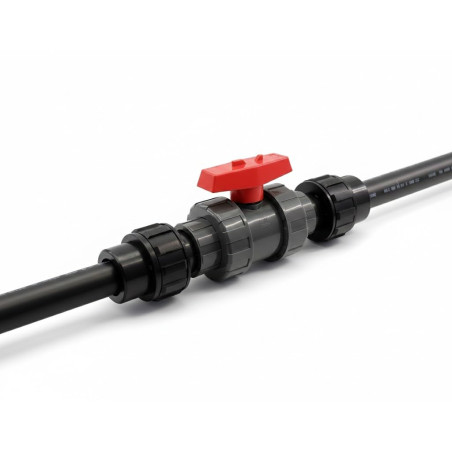 Valvula Esfera PVC Roscada 25mm | Llave de paso bola roscada 3/4