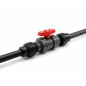Valvula Esfera PVC Roscada 25mm | Llave de paso bola roscada 3/4'' | Llave de paso Tuberia 25 mm | Llave de Paso Agua roscada