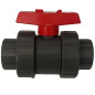 Vanne à bille filetée en PVC 32 mm | Vanne d'arrêt à bille filetée 1" | Vanne d'arrêt pour tuyau 32 mm | Vanne d'arrêt d'eau fil Vanne à bille filetée en PVC 32 mm | Vanne d'arrêt à bille filetée 1" | Vanne d'arrêt pour tuyau 32 mm | Vanne d'arrêt d'eau fil