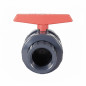 63mm Threaded PVC Ball Valve | 2" Threaded Ball Stop Valve | 63mm Pipe Stop Valve | Threaded Water Stop Valve