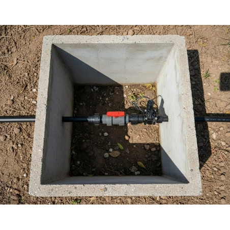 Valvula Esfera PVC Roscada 90mm | Llave de paso bola roscada 3''