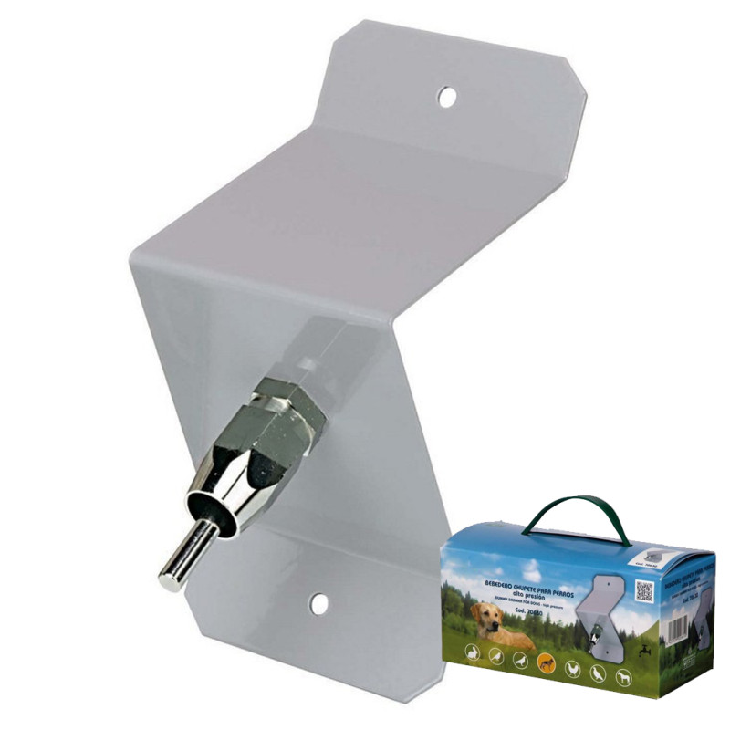 Automatischer Trinkbrunnen mit Nippel für Hunde, 10x9x21,5 cm