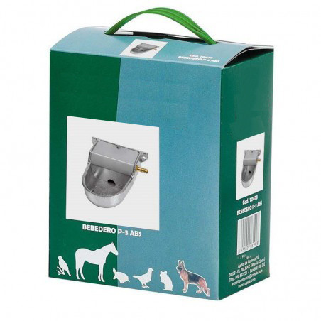 Bebedero Automático para Perros Pequeños Aluminio 12x16x6 cm