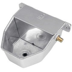 Aluminum drinker for dogs 18x22x10 cm high pressure