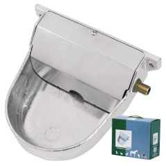 Bebedero automático de Aluminio para Perros 20x22x10 cm