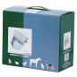 Bebedouro automático de alumínio para cães | Fonte de água para cães de grande porte | Bebedouro para cães 19x22x9cm