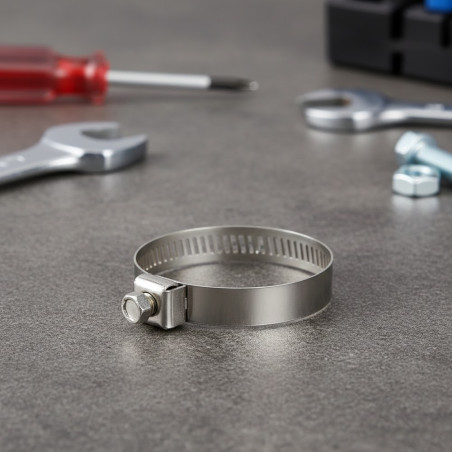 Pack 10 Abrazaderas Metálicas para Tubos de 156mm. Recomendado para Mangueras planas Layflat