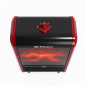 Chimenea eléctrica decorativa 1500W Orbegozo, Efecto Fuego, Calefactor eléctrico portátil, 3 Posiciones de calor