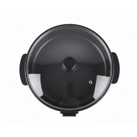 Paellero cazuela eléctrica 1500W Ø 36 x 7 cm revestimiento piedra. Temperatura hasta 250ºC. Capa antiadherente.