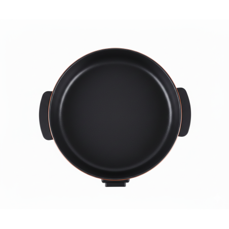 Paellero cazuela eléctrica 1500W Ø 36 x 7 cm revestimiento piedra. Temperatura hasta 250ºC. Capa antiadherente.