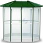Professional 14-Sided Aviary 232x255 cm | Large Bird Cage | Aviary for Parrot, Canary, Cockatiel, Macaw, and Other Birds