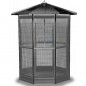 Aviary Cage 8 sides 150 x 235 cm galvanized Aviary Cage 8 sides 150 x 235 cm galvanized