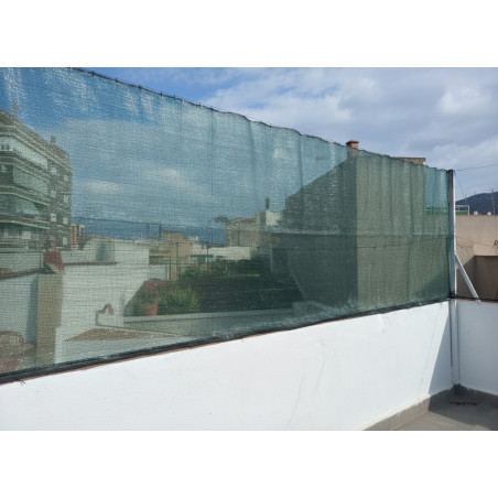 Malla de Sombreo 2x10 m | Ocultación y Privacidad para Terraza o Jardin