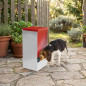 Trémie Mangeoire pour Chiens, Chats, Animaux de compagnie 27 litres, Mangeoire Auto-Service, 31x26x61 cm