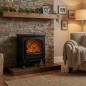 1000W - 2000W electric fireplace with flame effect