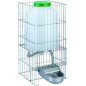 Abreuvoir en Aluminium pour chiens avec réservoir d'eau 8 litres, 23x33x46 cm
