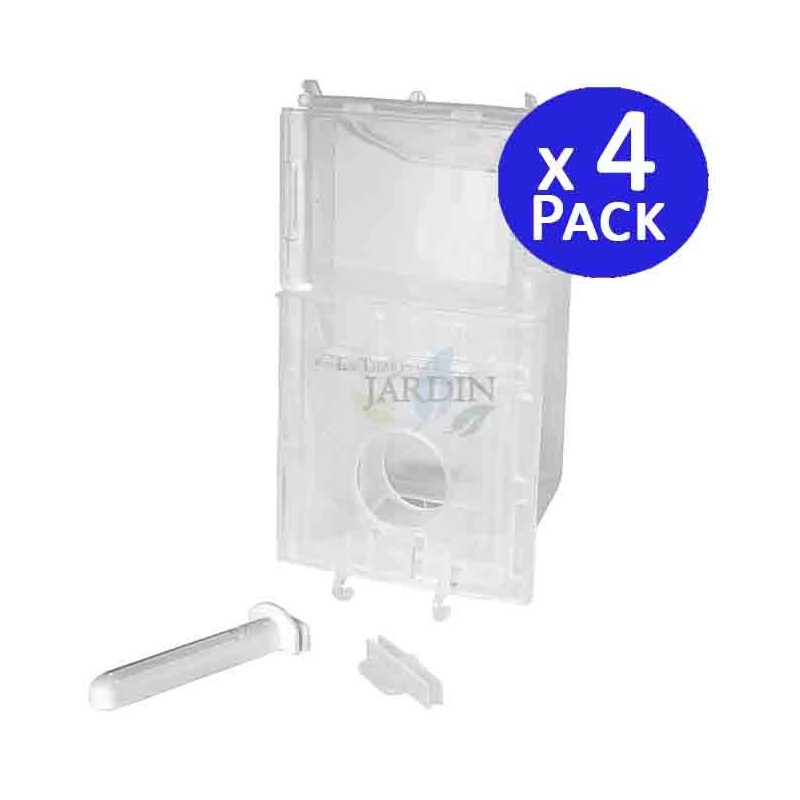 Lot de 4 Mangeoire à oiseaux en plastique| Durable et facile à utiliser Lot de 4 Mangeoire à oiseaux en plastique| Durable et facile à utiliser