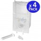 Lot de 4 Mangeoire à oiseaux en plastique| Durable et facile à utiliser Lot de 4 Mangeoire à oiseaux en plastique| Durable et facile à utiliser