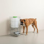 Abreuvoir en Aluminium pour chiens avec réservoir d'eau 8 litres, 23x33x46 cm