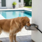 Abreuvoir automatique pour chiens en acier inoxydable, 20x24x10 cm. Permet de fonctionner à haute pression