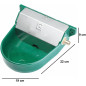 Bebedero Perro Automatico | Bebedero para Perro Grande | Bebedor de Agua para Perros 19x22x9cm