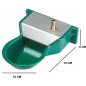 Abreuvoir automatique pour petits Chiens, Petits Animaux en aluminium peint 10x18x6 cm