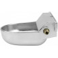 Abreuvoir automatique en aluminium pour chiens, 20x22x10 cm. Fonctionne avec un niveau d'eau constant