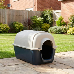 Cuccia di Plastica per Cani e Gatti. 70 x 58 x 50 cm. Grande durabilità e resistenza