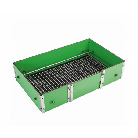 Caixa de transporte para cães 102x63x25 cm. Feita com materiais antissépticos, duráveis e confortáveis.