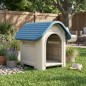Plastic kennel for dog Huelva model 59x75x66 cm