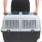 Transportin para Perros Grandes 50x70x51 cm. Caja de transporte de plástico para perros y gatos, jaula de transporte Transportin para Perros Grandes 50x70x51 cm. Caja de transporte de plástico para perros y gatos, jaula de transporte